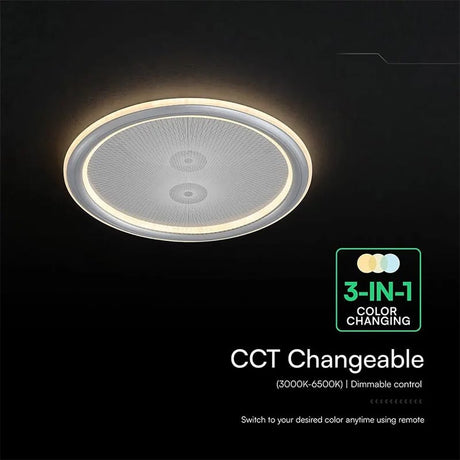 V-Tac Plafoniera LED Plafoniera LED V-Tac SKU-24182 | 50W, 3in1 Dimabila, 4000lm, Telecomanda