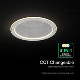 V-Tac Plafoniera LED Plafoniera LED V-Tac SKU-24184 | 50W, 3 in 1, Dimabila, Telecomanda, 4000lm, Ø550mm