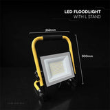V-Tac Reflector LED Reflector LED V-Tac SKU-242186 | 50W, 4000K, Stand, Cablu 3m, Cip CREE