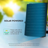 V-Tac Proiector LED Proiector LED Solar V-Tac SKU-24277 | 30W, 4800lm, IP65, 3in1, Alb Rece/Neutru