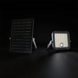 V-Tac Proiector LED Proiector LED Solar V-Tac SKU-24277 | 30W, 4800lm, IP65, 3in1, Alb Rece/Neutru