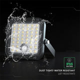 V-Tac Proiector LED Proiector LED Solar V-Tac SKU-24277 | 30W, 4800lm, IP65, 3in1, Alb Rece/Neutru