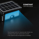 V-Tac Proiector LED Proiector LED V-Tac SKU-24341 | Solar, 7W, 3in1, Negru