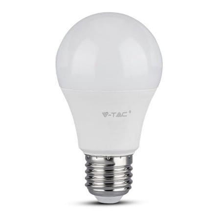 V-Tac Bec LED SMART Bec LED V-Tac SKU-256 | A60, E27, 6.5W, 4000K, Alb Neutru, CIP Samsung