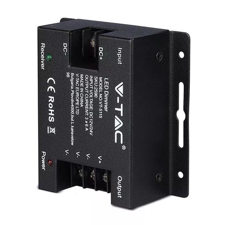 V-Tac Controller remote Controller Banda LED V-Tac SKU-2590 | Dimabil, Touch, 12V 216W, 24V 432W