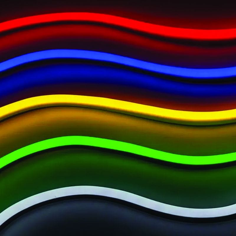 V-Tac Banda LED Banda LED V-Tac SKU-2617 | NeonFlex 24V, 10m, Galben, IP68, 6.5W/m
