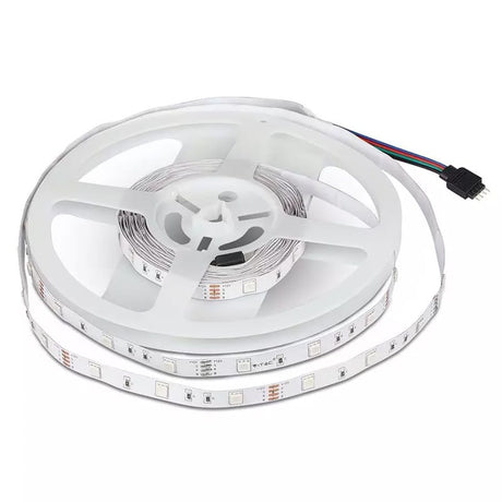 V-Tac Banda LED Kit Banda LED V-Tac SKU-2630 | SMD5050, RGB, 30LED/m, IP20, 10m