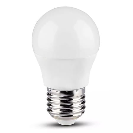 V-Tac BEC LED SMART E27 G45 4.5W RGB ALB CALD SI RECE