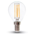 V-Tac Lampa LED Bec LED V-Tac SKU-2854 | Filament P45, E14, 6W, 780lm, 2700K