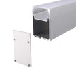 V-Tac Accesorii lumini scena Profil Aluminiu LED V-Tac SKU-2872 | 2m, 50x75mm, Dispersor Alb