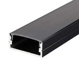 V-Tac PROFIL ALUMINIU PENTRU BANDA LED 2M 23.5MM X 10MM - NEGRU