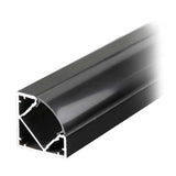 V-Tac PROFIL ALUMINIU PENTRU BANDA LED 2M 19MM X 19MM - NEGRU