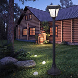 V-Tac Corp Iluminat Solar LED V-TAC 2W, IP65, 110lm, Alb Cald/Rece 3000K/6000K, Negru Mat, Exterior