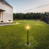V-Tac Corp Iluminat Solar LED V-TAC 2W, IP65, 110lm, Alb Cald/Rece 3000K/6000K, Negru Mat, Exterior