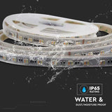 V-Tac Banda LED Banda LED V-Tac SKU-2896 | 24V, RGB+Alb 3in1, 5m, IP65, 60 LED/m