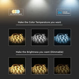 V-Tac Banda LED Banda LED V-Tac SKU-2896 | 24V, RGB+Alb 3in1, 5m, IP65, 60 LED/m