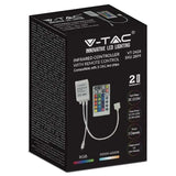 V-Tac Controller remote Controller Banda LED V-Tac SKU-2899 | RGB + Alb, 26 Butoane