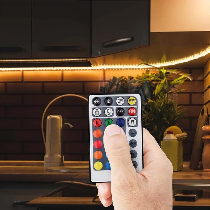 V-Tac Controller remote Controller Banda LED V-Tac SKU-2899 | RGB + Alb, 26 Butoane