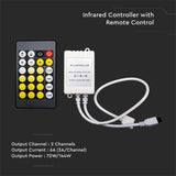 V-Tac Controller remote Controller Banda LED V-Tac SKU-2901 | 24 Butoane, Alb