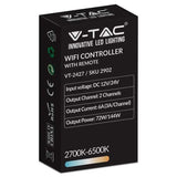 V-Tac Controller remote Controller Banda LED V-Tac SKU-2902 | Wi-Fi, 3in1, 12 Butoane