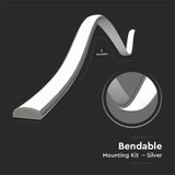 V-Tac Banda LED Profil Aluminiu V-Tac SKU-2909 | Banda LED, Flexibil, 2m, 18x6mm