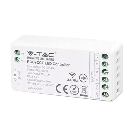 V-Tac Controller remote Controller Banda LED V-Tac SKU-2913 | RGB + Alb, Wi-Fi, Smart Control