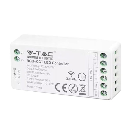 V-Tac Controller remote Controller Banda LED V-Tac SKU-2913 | RGB + Alb, Wi-Fi, Smart Control