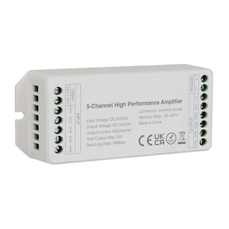 V-Tac Banda LED Amplificator Banda LED V-Tac SKU-2914 | 5 Canale, 15A