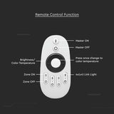 V-Tac Controller remote Controller Remote V-Tac SKU-2918 | 4 Zone, Banda LED