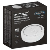 V-Tac Accesorii iluminat Controller Banda LED V-Tac SKU-2919 | Touch, Lumina Alba, Alb
