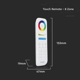 V-Tac Controller remote Controller Remote Banda LED V-Tac SKU-2921 | 8 Zone, Control Iluminat LED
