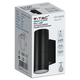 V-Tac Corp iluminat Corp Iluminat V-Tac SKU-2971 | Soclu GU10, Sus/Jos, Negru