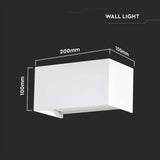 V-Tac Corp iluminat Aplica LED Exterior V-Tac SKU-2975 | 24W, 4000K, 2720lm, IP65, Alb