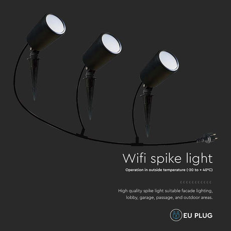 V-Tac Proiector LED Proiector LED V-Tac SKU-3015 | RGB 3in1, 5.2W, 520lm, IP65, Set 3buc