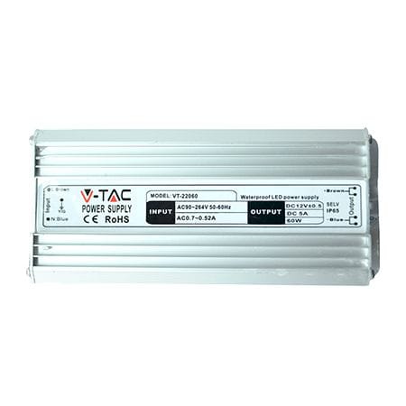 V-Tac Alimentator universal Alimentator Banda LED V-Tac SKU-3101 | 24V, 100W, IP65