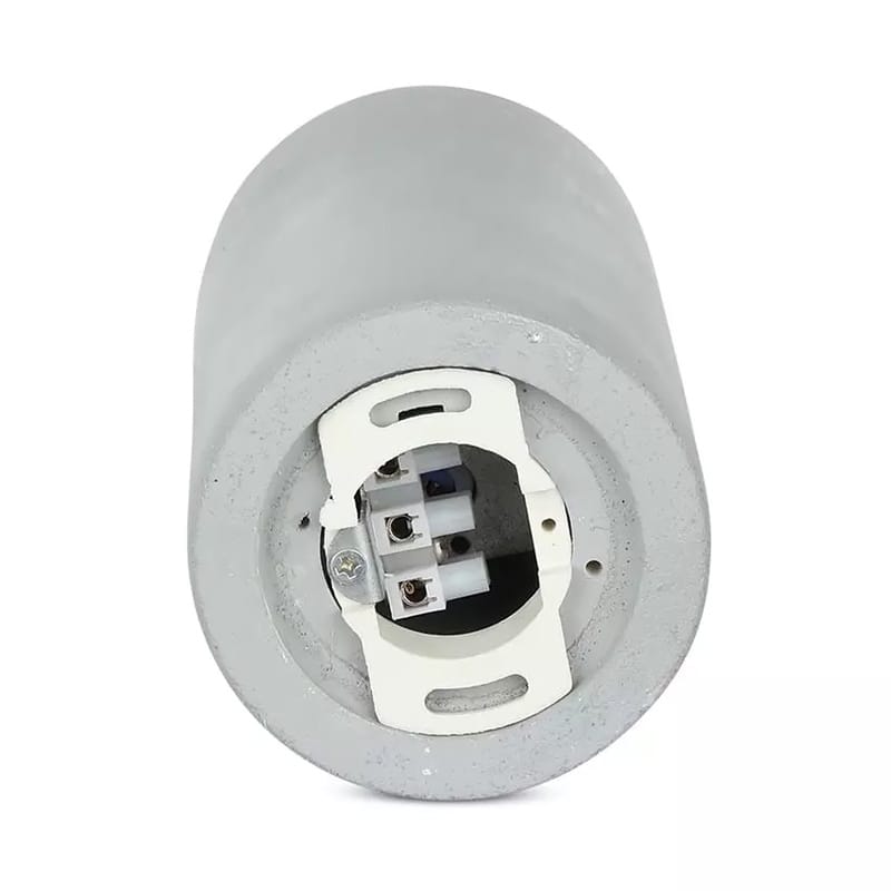 V-Tac Corp iluminat Corp Iluminat V-Tac SKU-3139 | Soclu GU10, Gips/Metal, Negru/Gri