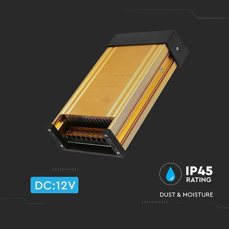 V-Tac Sursa alimentare Sursa Alimentare V-Tac SKU-3233 | 12V, 400W, 33.33A, IP45