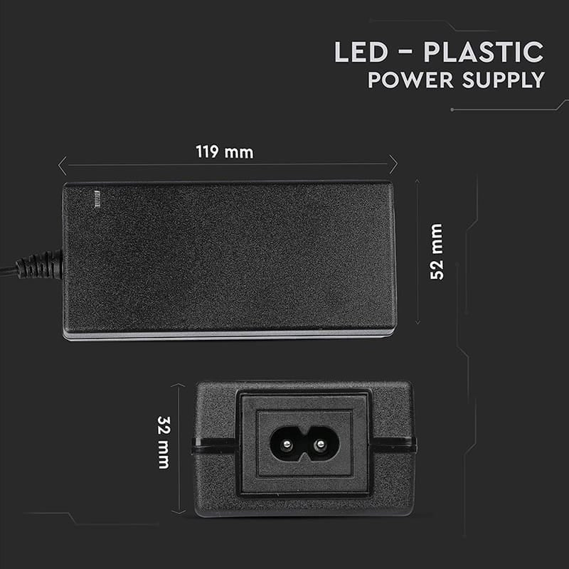 V-Tac Sursa alimentare Sursa Alimentare V-Tac SKU-3240 | Banda LED, 12V, 6.5A, 78W