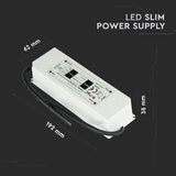 V-Tac Adaptor de alimentare Sursa Alimentare LED V-Tac SKU-3250 | 12V, 12.5A, 150W, IP67