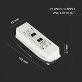 V-Tac Sursa alimentare Sursa Alimentare Banda LED V-Tac SKU-3251 | 100W, 12V