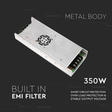 V-Tac Sursa alimentare Sursa Alimentare V-Tac SKU-3259 | SMPS Slim, 12V, 30A, 350W