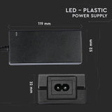 V-Tac Sursa alimentare Sursa Alimentare V-Tac SKU-3264 | SMPS Slim, 24V, 2.5A, 60W