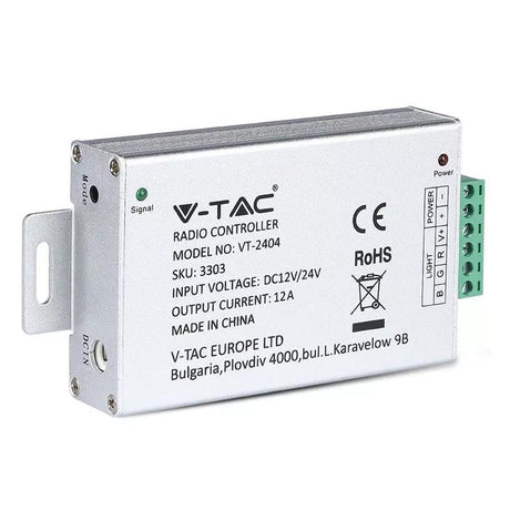 V-Tac Controller remote Controller Banda LED V-Tac SKU-3303 | 12V/24V, 144W