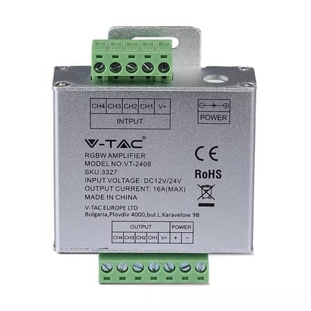 V-Tac Banda LED Amplificator Banda LED V-Tac SKU-3327 | RGB+W, 12-24V