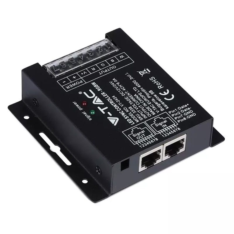 V-Tac Controller remote Controller Banda LED V-Tac SKU-3338 | 12V/24V, Cu Dimmer