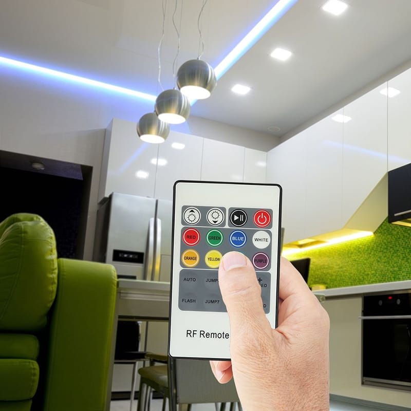 V-Tac Controller remote Controller Banda LED V-Tac SKU-3339 | RGB, 20 Butoane, Telecomanda