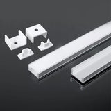 V-Tac Accesorii lumini scena Profil Aluminiu V-Tac SKU-3355 | 2m, 17.4mm x 7mm, Mat