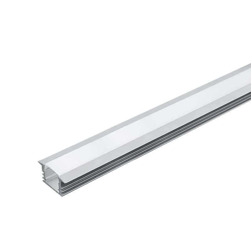 V-Tac Accesorii lumini scena Profil Aluminiu V-Tac SKU-3357 | Banda LED, 2m, 24.5mm x 12.2mm, Mat