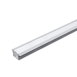 V-Tac Accesorii lumini scena Profil Aluminiu V-Tac SKU-3357 | Banda LED, 2m, 24.5mm x 12.2mm, Mat