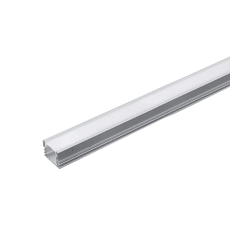 V-Tac Accesorii lumini scena Profil Aluminiu V-Tac SKU-3358 | Banda LED, 2m, 17.4x12.1mm, Mat
